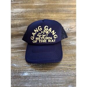 Theo Von Hat Gang Gang Return Of The Rat Comedy Tour Trucker Cap Blue